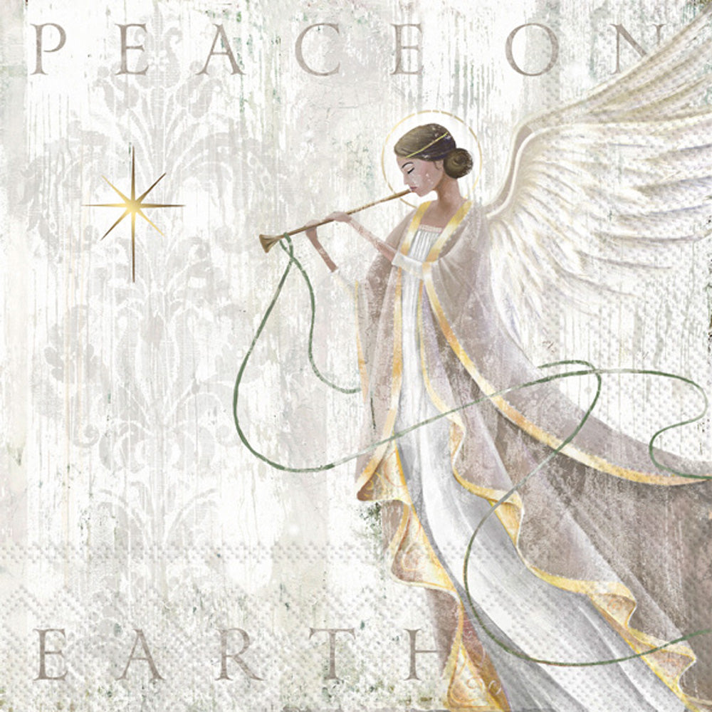 Servilleta de cóctel Angels Grace gris