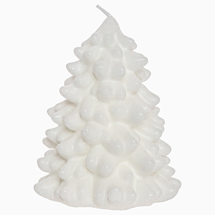 White Spruce Tree Candle Small