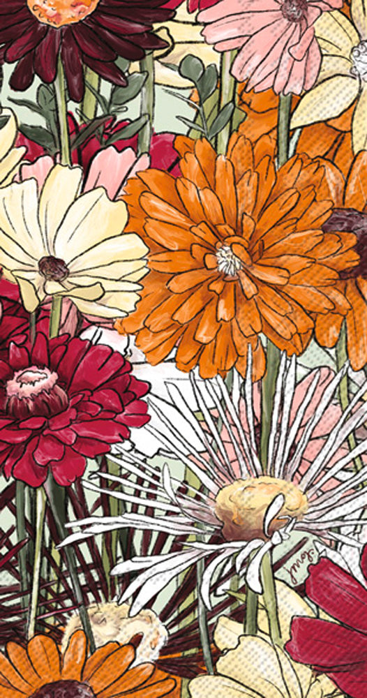 Toalla de invitados Blooming Garden