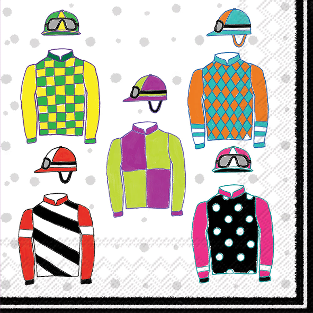 Servilleta de almuerzo Jockey Silks