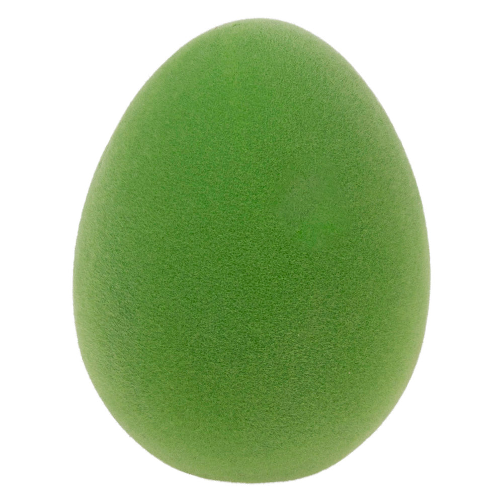 Huevo verde flocado grande