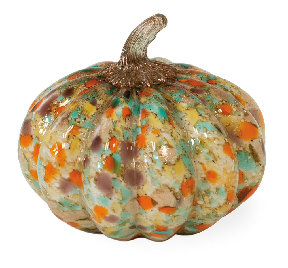 Calabaza grande de confeti