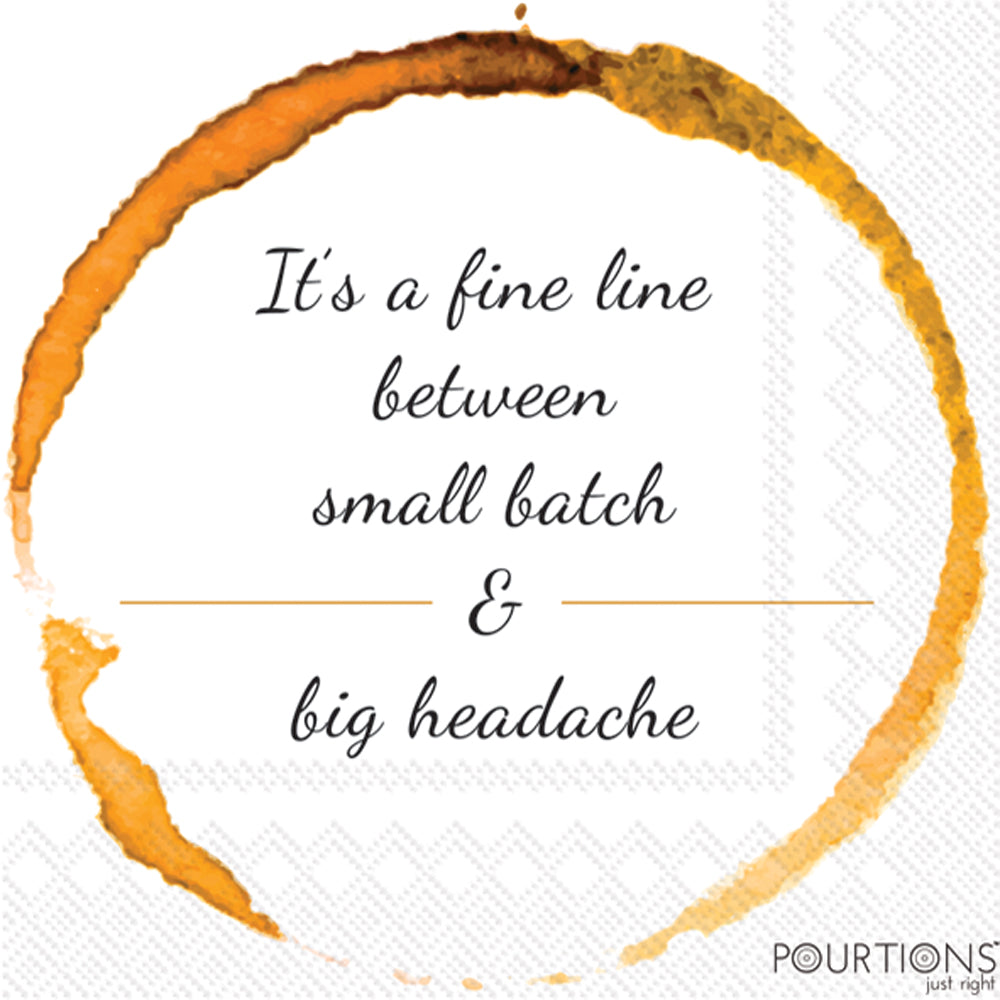 Servilleta de cóctel Big Headache Pourtions