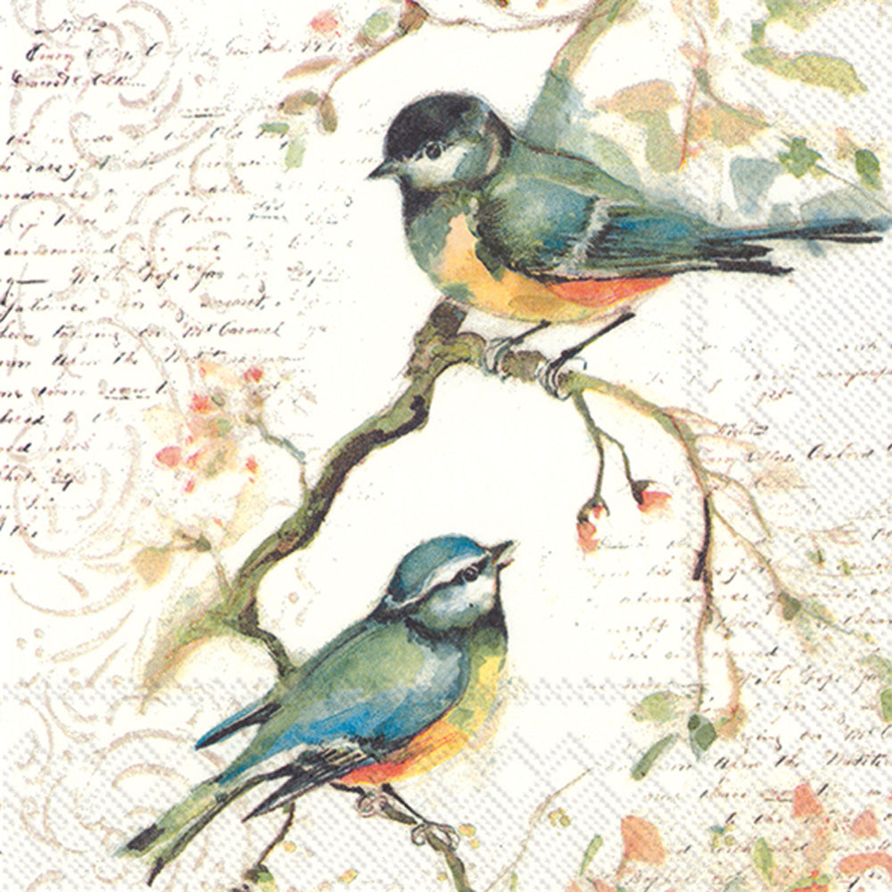Servilleta de cóctel Happy Little Titmice