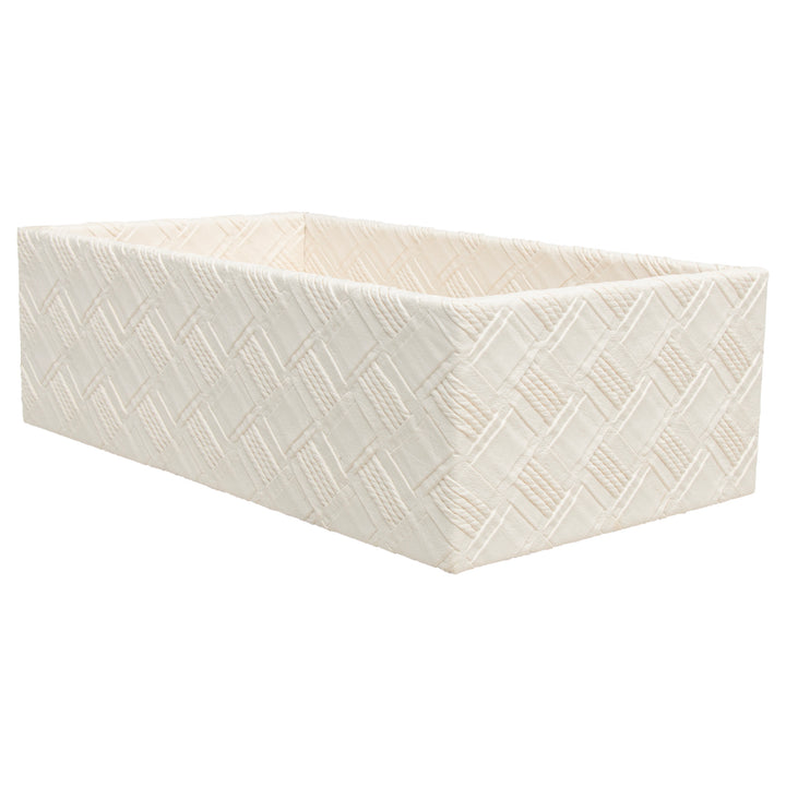 Cross Stitch Cream Guest Caddy