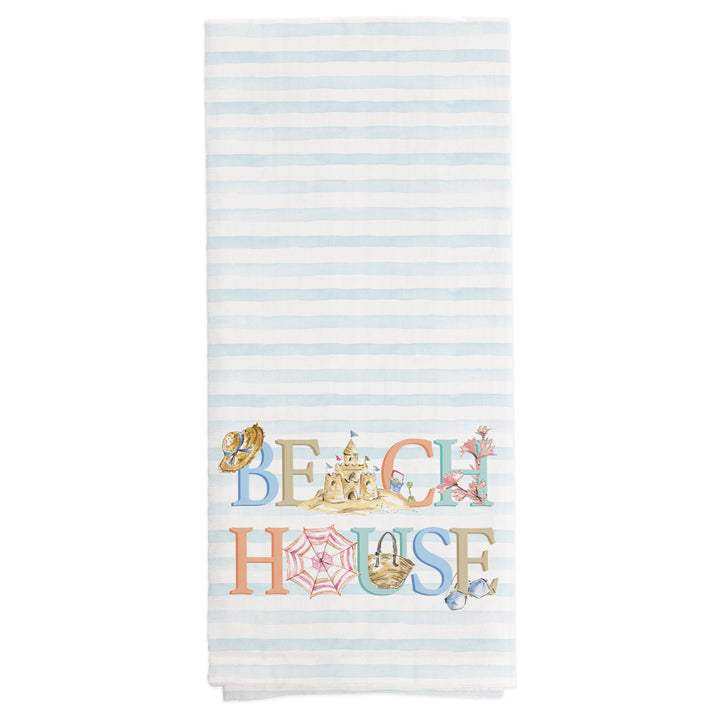 Beach House Tea Towels s/2