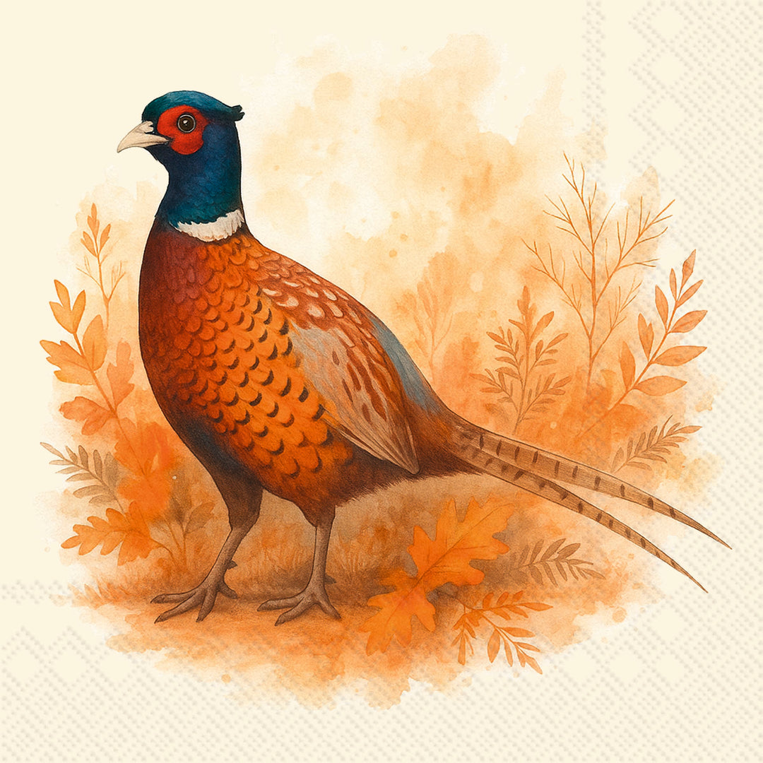 Pheasant Field Lunch Napkin
