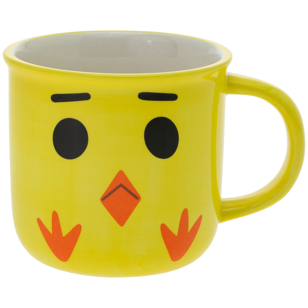Taza de pollito amarillo
