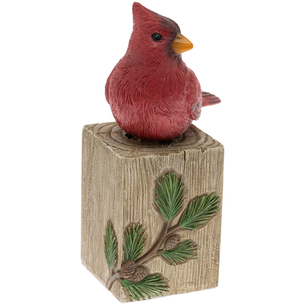 Cardenales de bloques de madera (juego de 2)