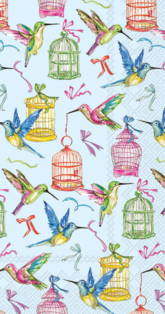 Toalla de invitados Birds And Cages
