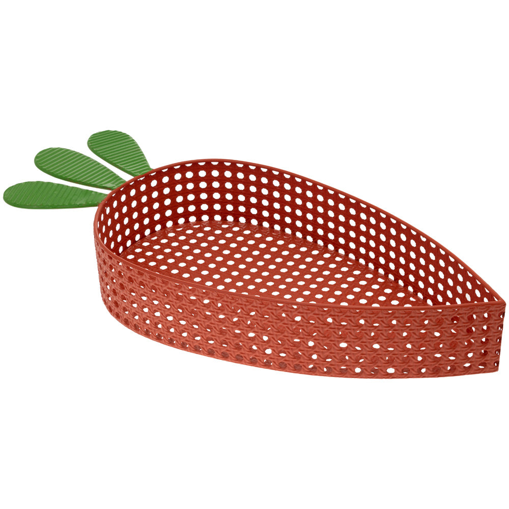 Bandeja metálica para cesta de zanahorias