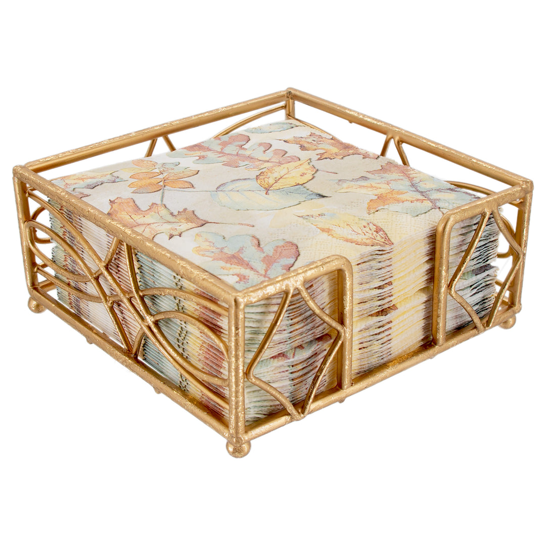 Carrito para cócteles Wave con hoja de oro